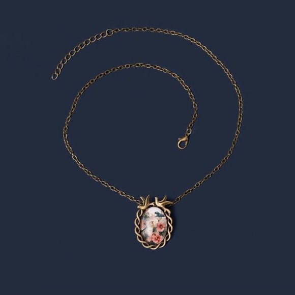 Vintange Style Bird Pendant Necklace Chain Necklaces Women Jewelry - Picture 3 of 3